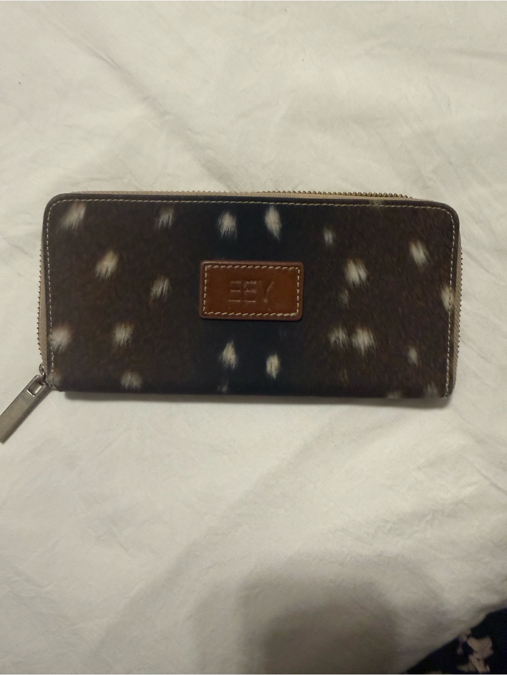 BARRINGTON CROSBY ZIPPER WALLET - AXIS
